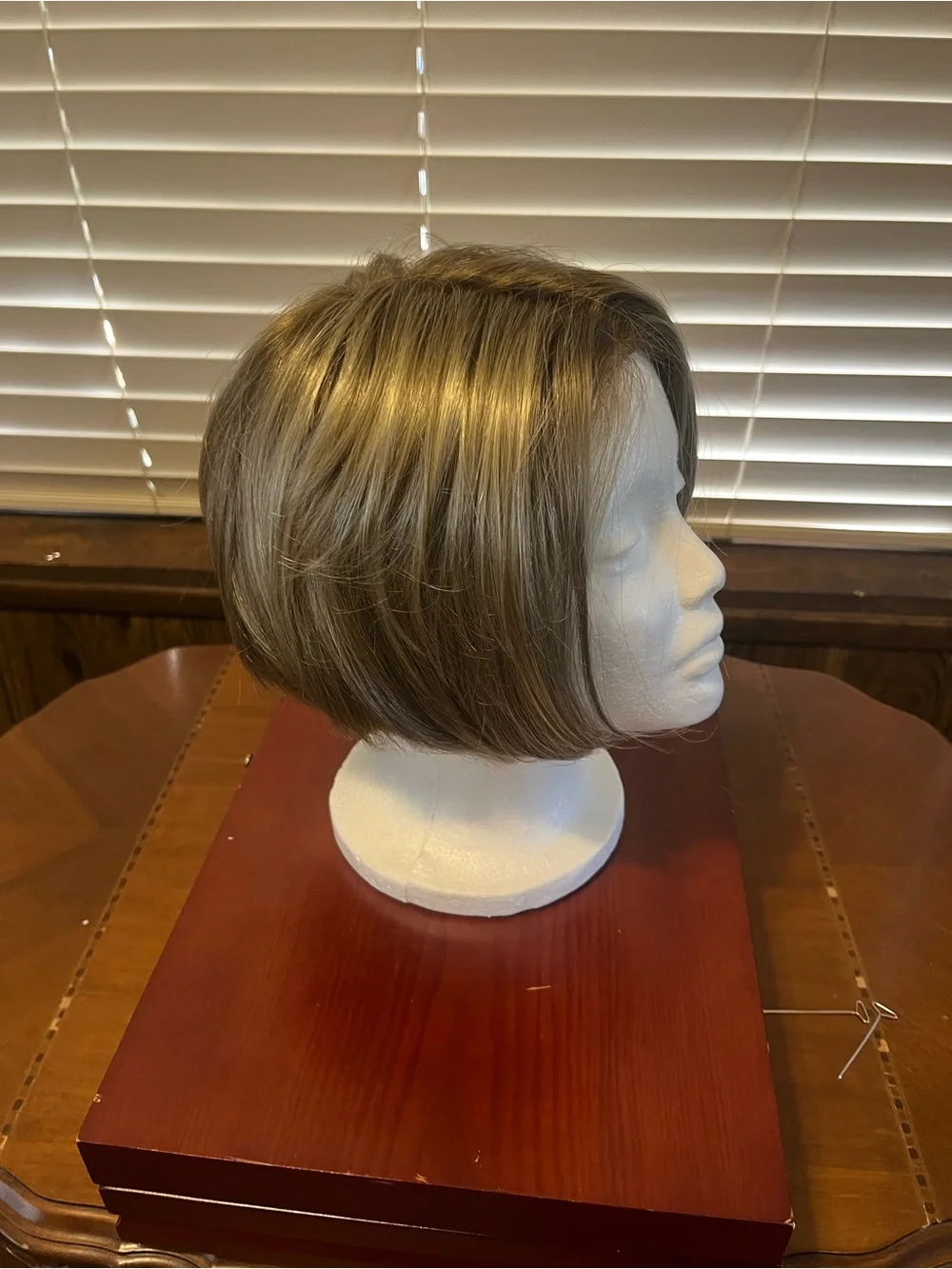 Jon Renau Monocrylic Synthetic Short Layered Wig in Ash Brown -